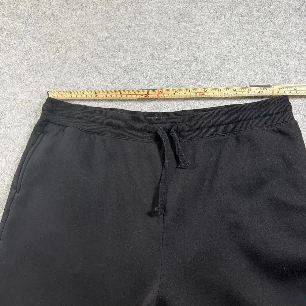 Peanuts Joggers Mens XXXL Black Halloween Graphic Sweatpants Cotton Blend